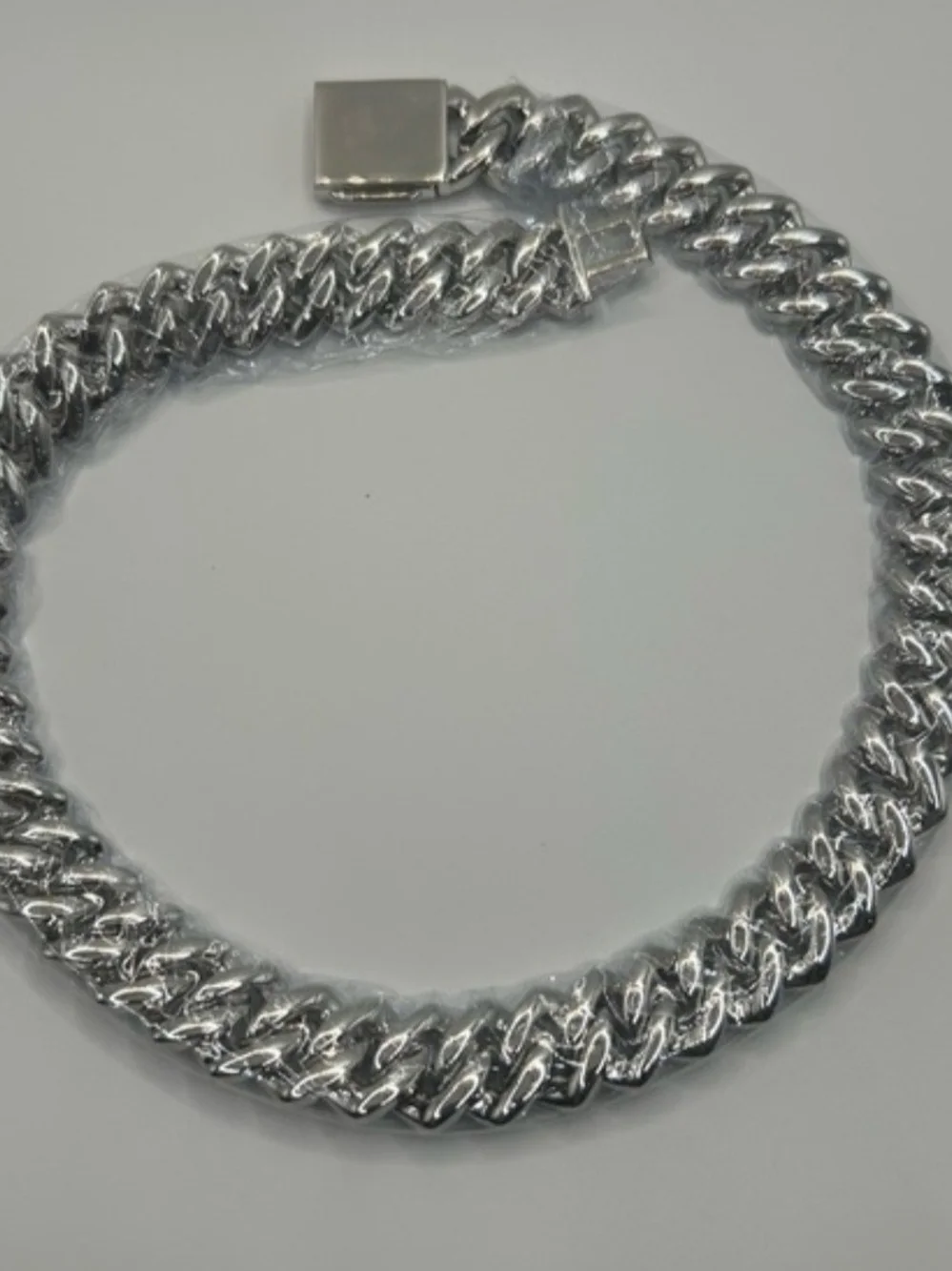Iced Out 23 CT MOISSANITE Cuban Link Prong Chain Necklace 24mm / 24